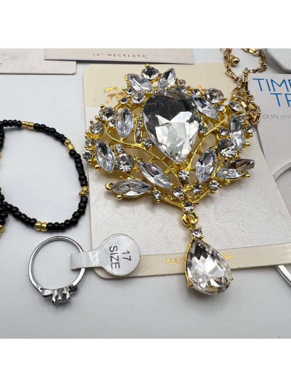 NWT Mixed Jewelry Lot Earrings Necklaces Bracelet Ring Sugarfix Lauren Conrad - Picture 4 of 16